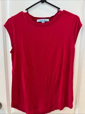 Blue Sol Women's Crimson Cap Sleeve Tee